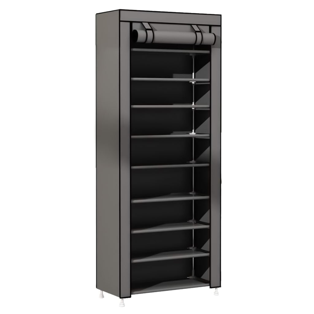 ZAPATERA CLOSET DE 9 NIVELES COLOR GRIS