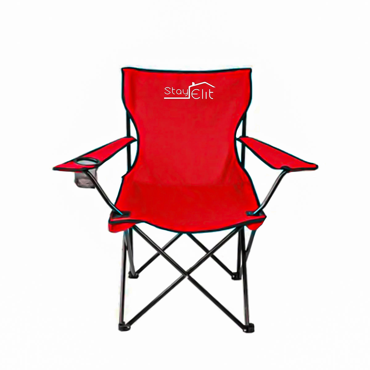 SILLA PLEGABLE DE CAMPISMO COLOR ROJO