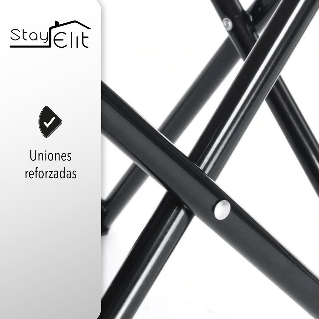 SILLA PLEGABLE DE CAMPISMO COLOR ROJO