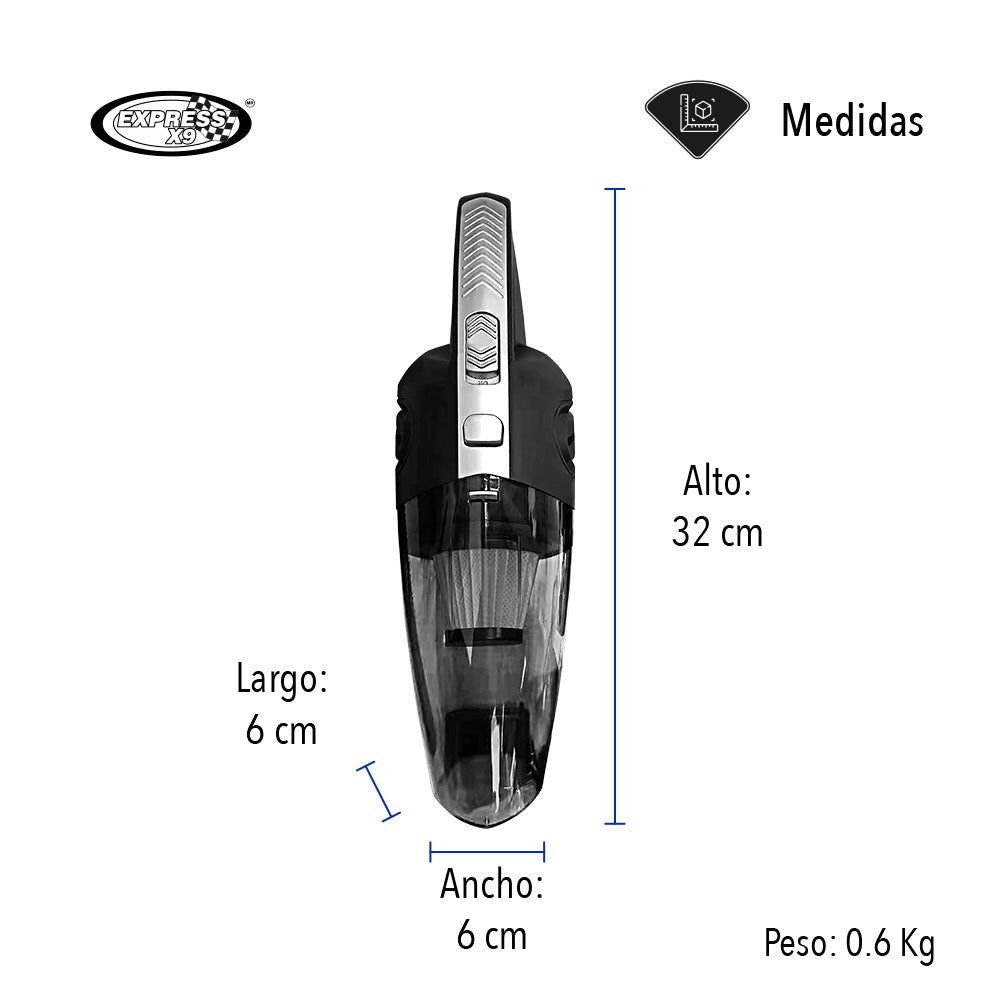 ASPIRADORA PORTÁTIL INALÁMBRICA MULTIFUNCONAL