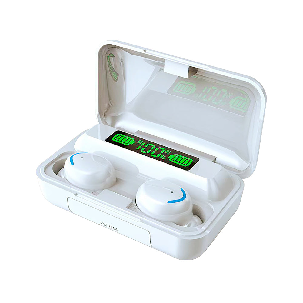 AUDÍFONOS INALÁMBRICOS BLUETOOTH COLOR BLANCO