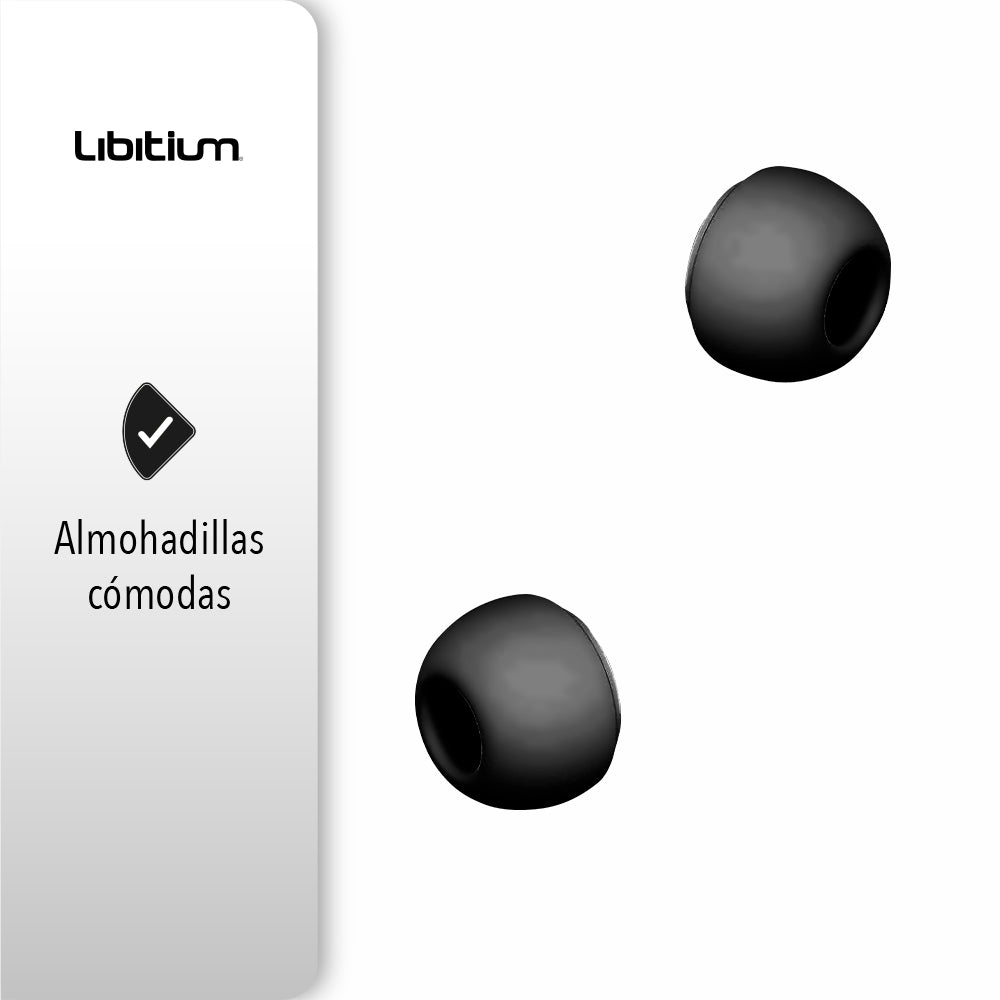 AUDÍFONOS INALÁMBRICOS BLUETOOTH COLOR NEGRO