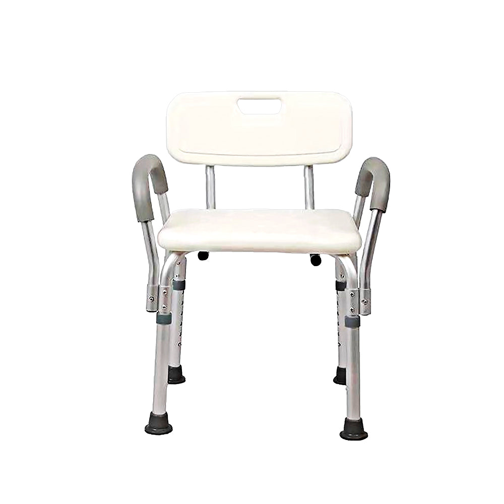 SILLA PARA DUCHA CON BRAZOS AJUSTABLES