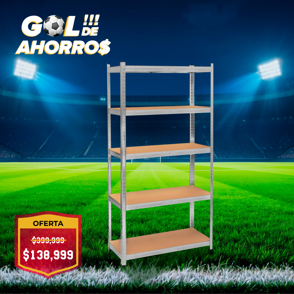 ESTANTE METALICO ORGANIZADOR DE 5 NIVELES