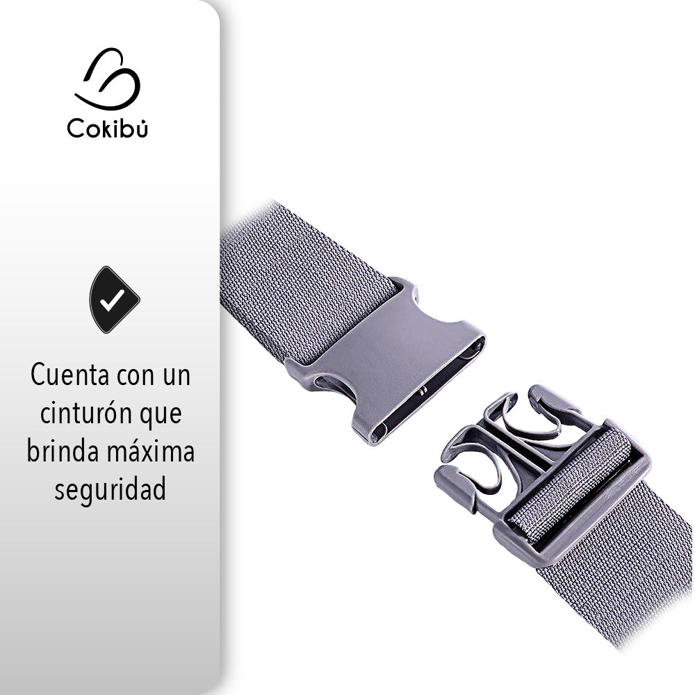 CARGADOR DE BEBÉS ERGONÓMICO MULTISOPORTES COLOR AZUL OSCURO PARA NIÑOS DE 0 A 36 MESES