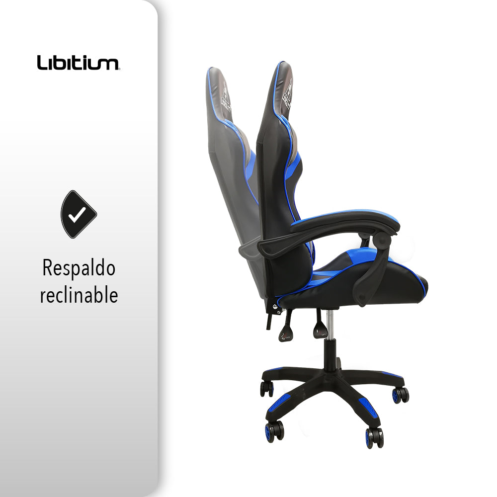 SILLA GAMER COLOR AZUL