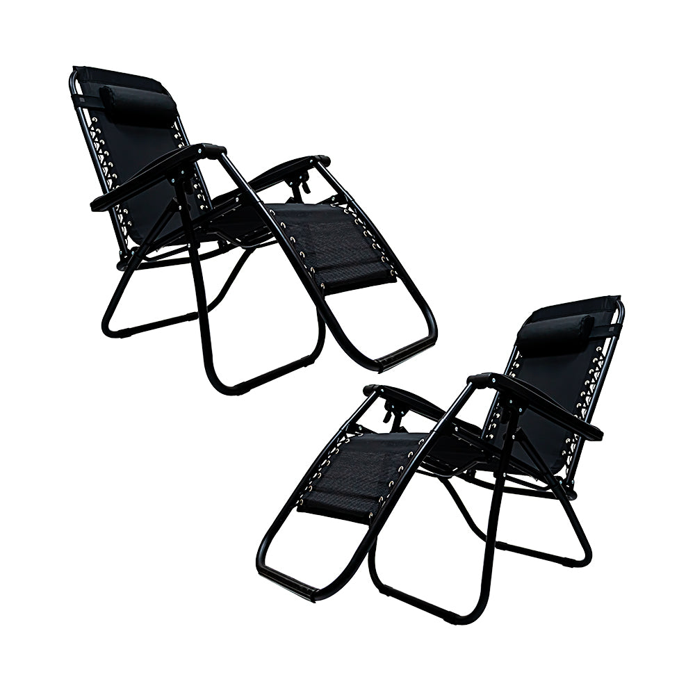 SILLA DE GRAVEDAD CERO COLOR NEGRO