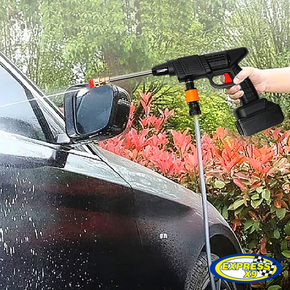 HIDROLAVADORA PORTÁTIL CON 2 BATERÍAS