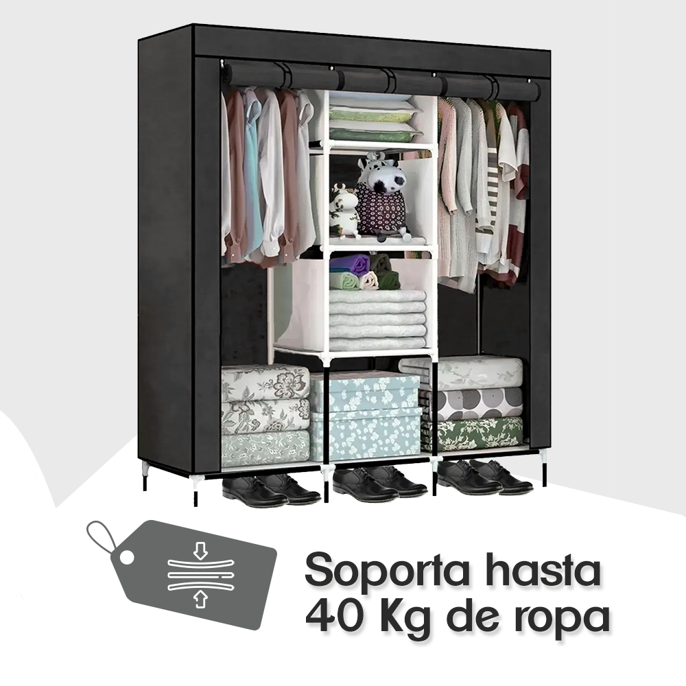 ORGANIZADOR DE ROPA LIGERA ZAPATOS Y ACCESORIOS