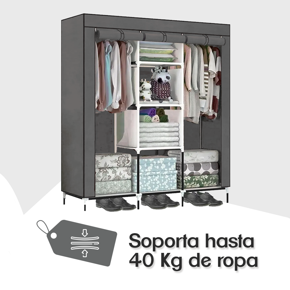 ORGANIZADOR DE ROPA LIGERA ZAPATOS Y ACCESORIOS
