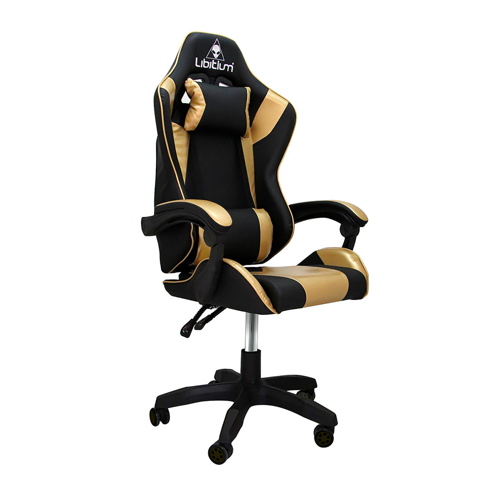 SILLA GAMER COLOR DORADO