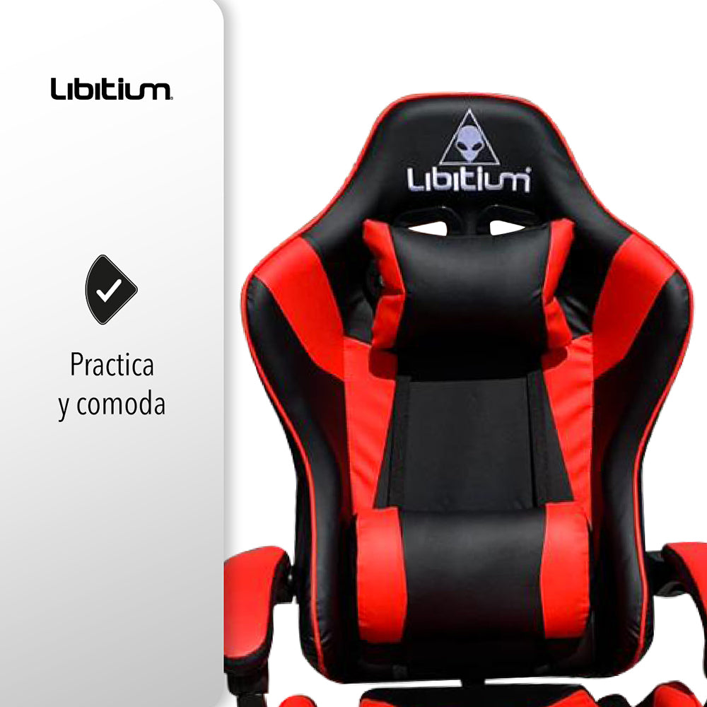 SILLA GAMER COLOR ROJO