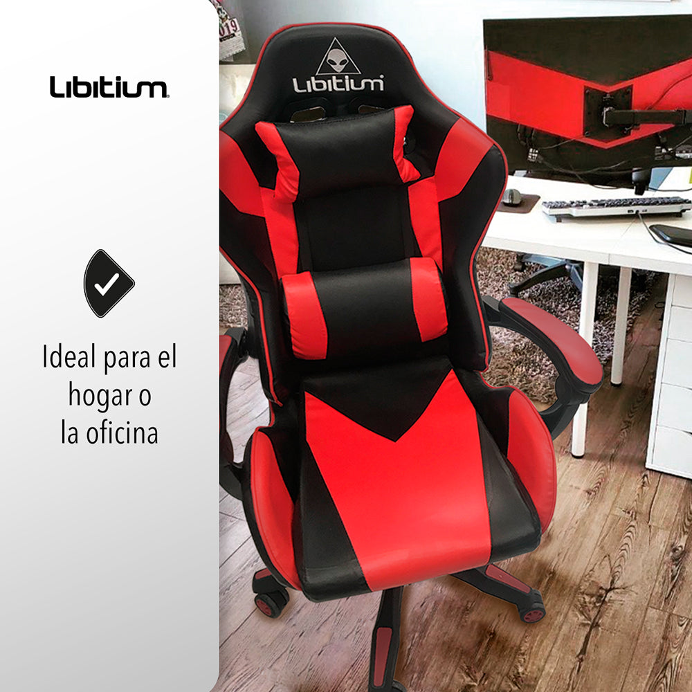 SILLA GAMER COLOR ROJO
