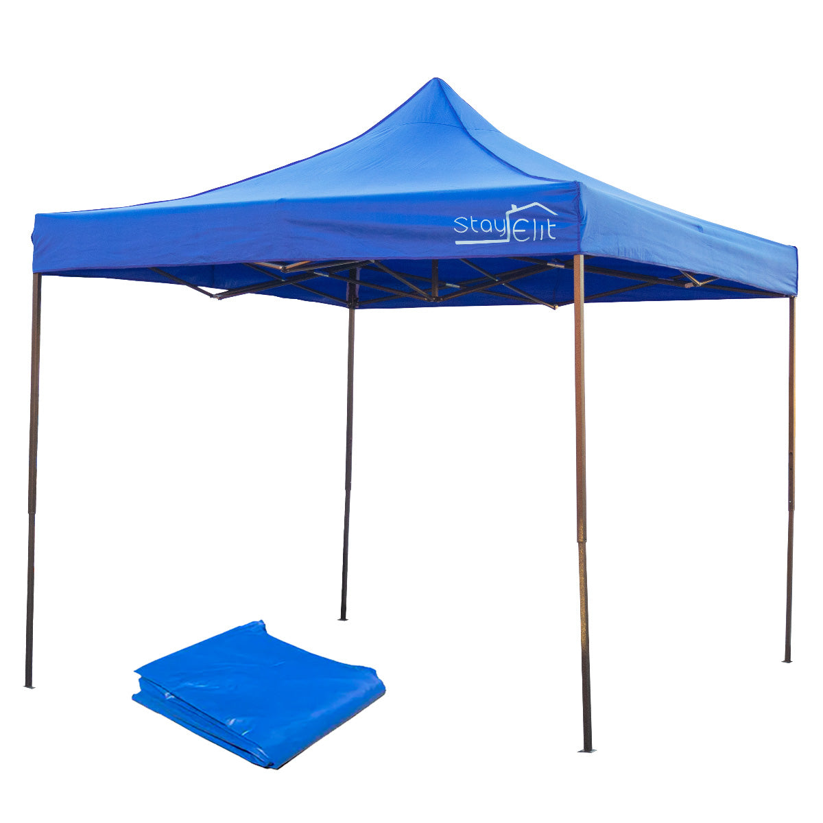 TOLDO TIPO CARPA 3X3 COLOR AZUL