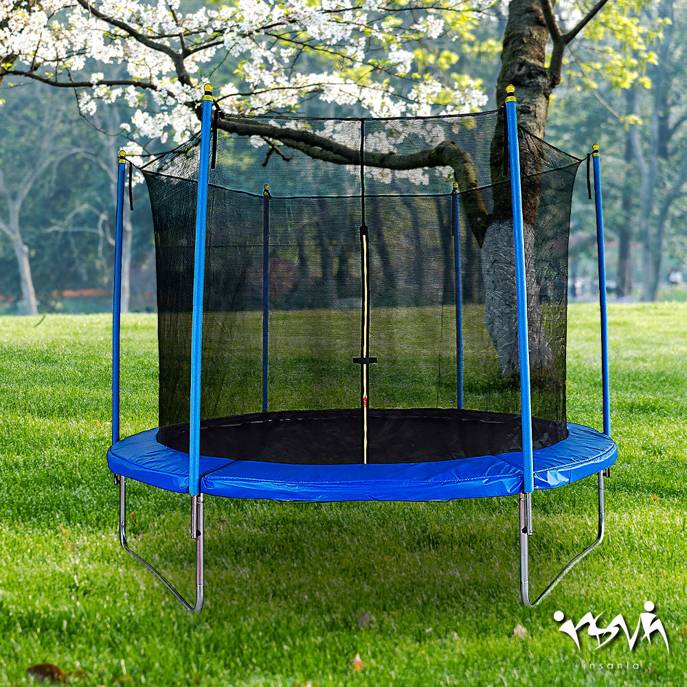 TRAMPOLÍN PARA NIÑOS CON MALLA DE 8 PIES