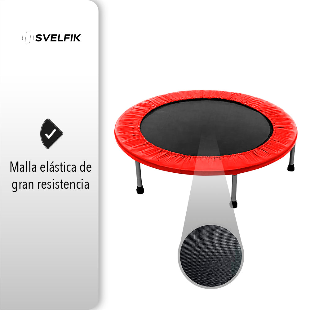 TRAMPOLÍN PARA EJERCICIO COLOR ROJO