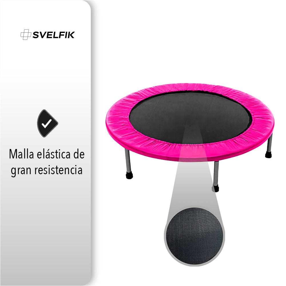 TRAMPOLÍN PARA EJERCICIO COLOR ROSA
