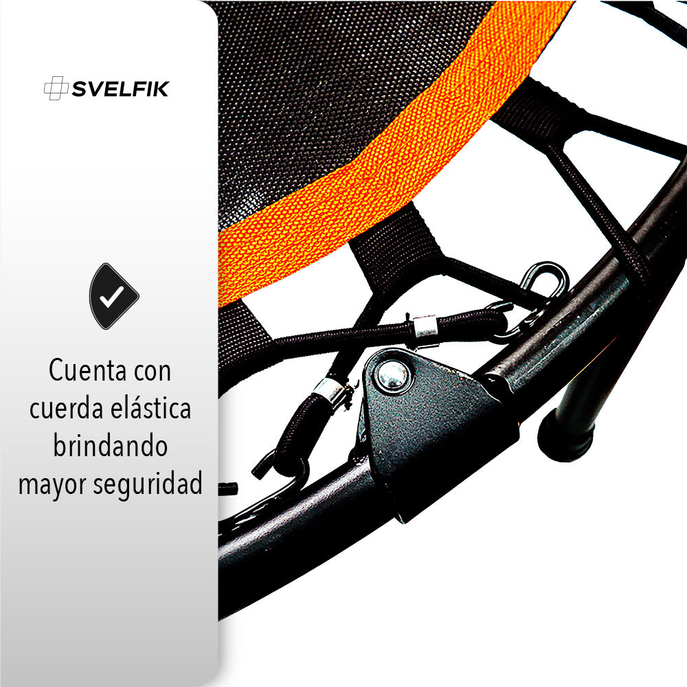 TRAMPOLÍN PLEGABLE CON AGARRADERA DE 102 CMS (SALDOS)