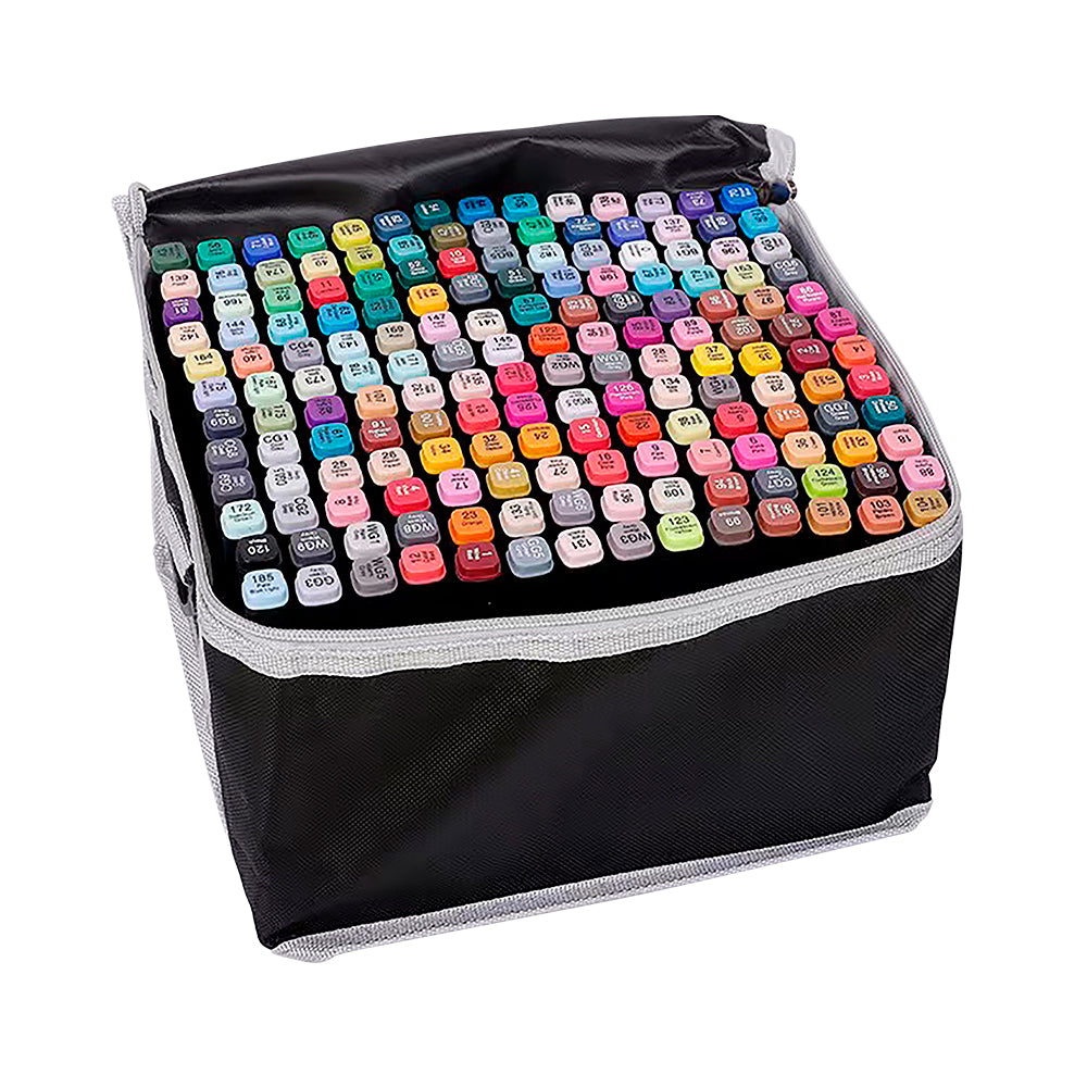 SET DE MARCADORES DOBLE PUNTA 168 PZAS