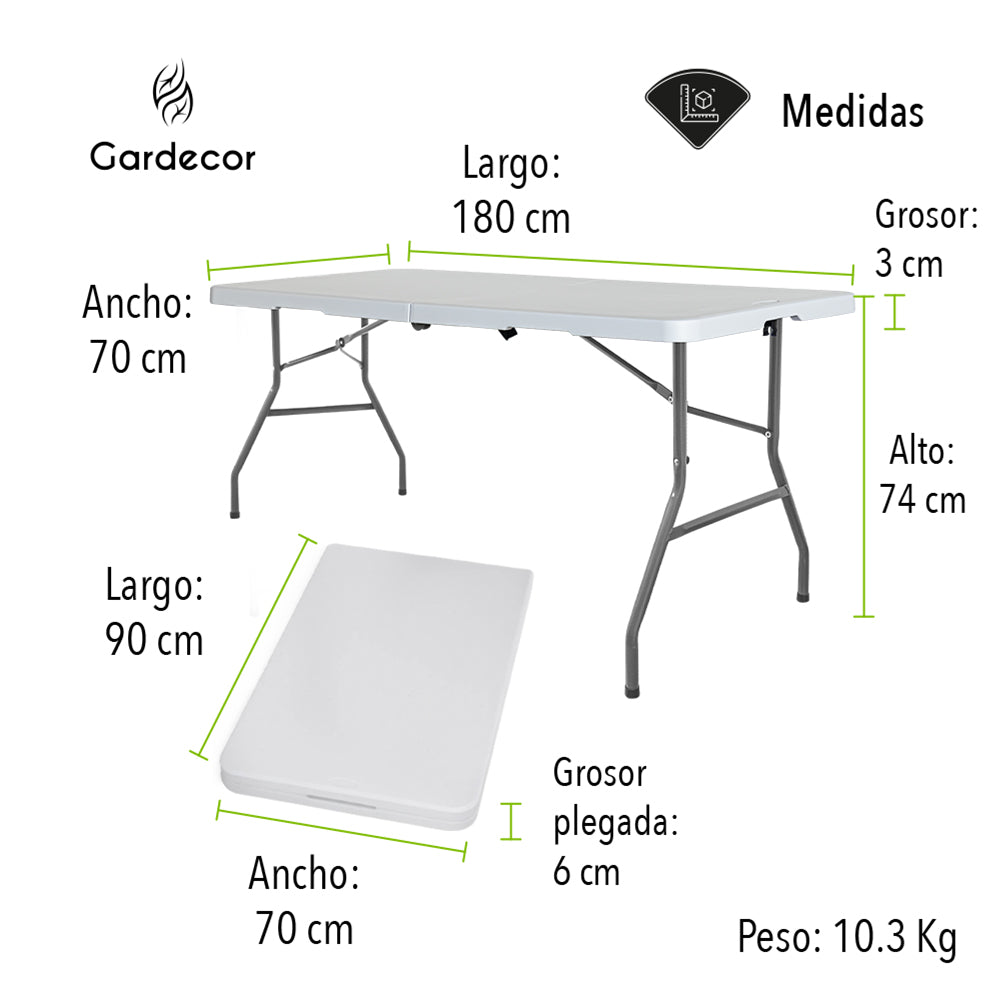 MESA PORTAFOLIO 1.8M ESTÁNDAR