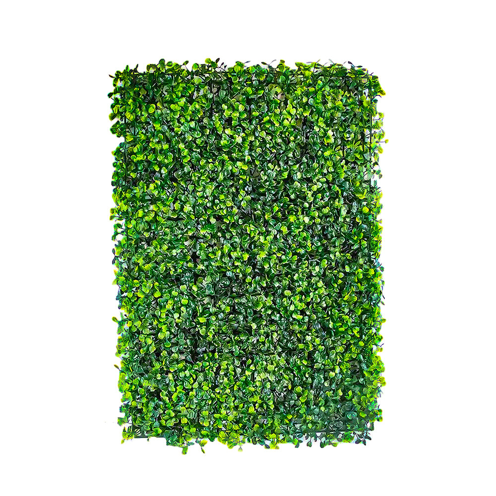 MURO VERDE FOLLAJE ARTIFICIAL 10 PZAS DE 60X40 CM