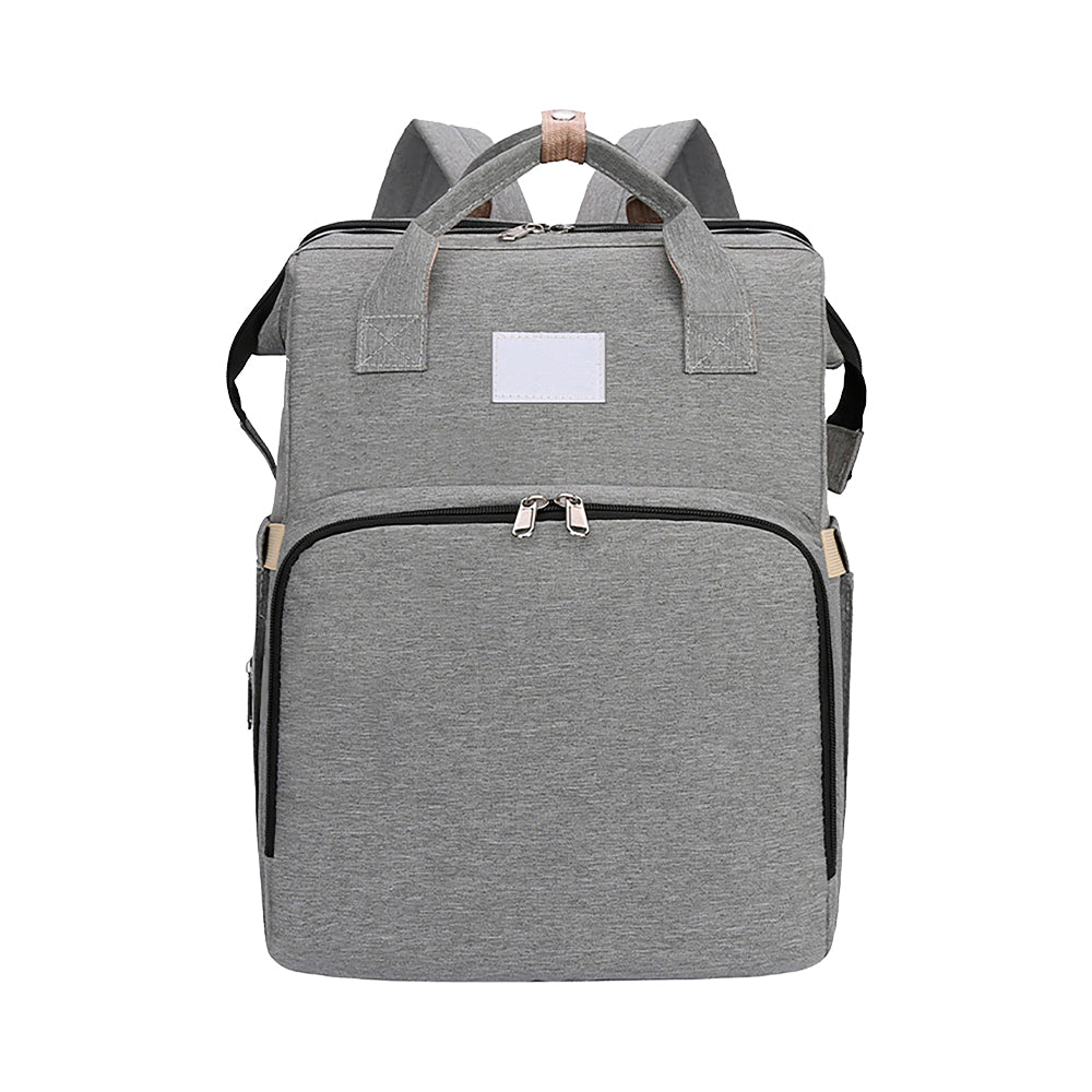 PAÑALERA MORRAL 3 EN 1 COLOR GRIS