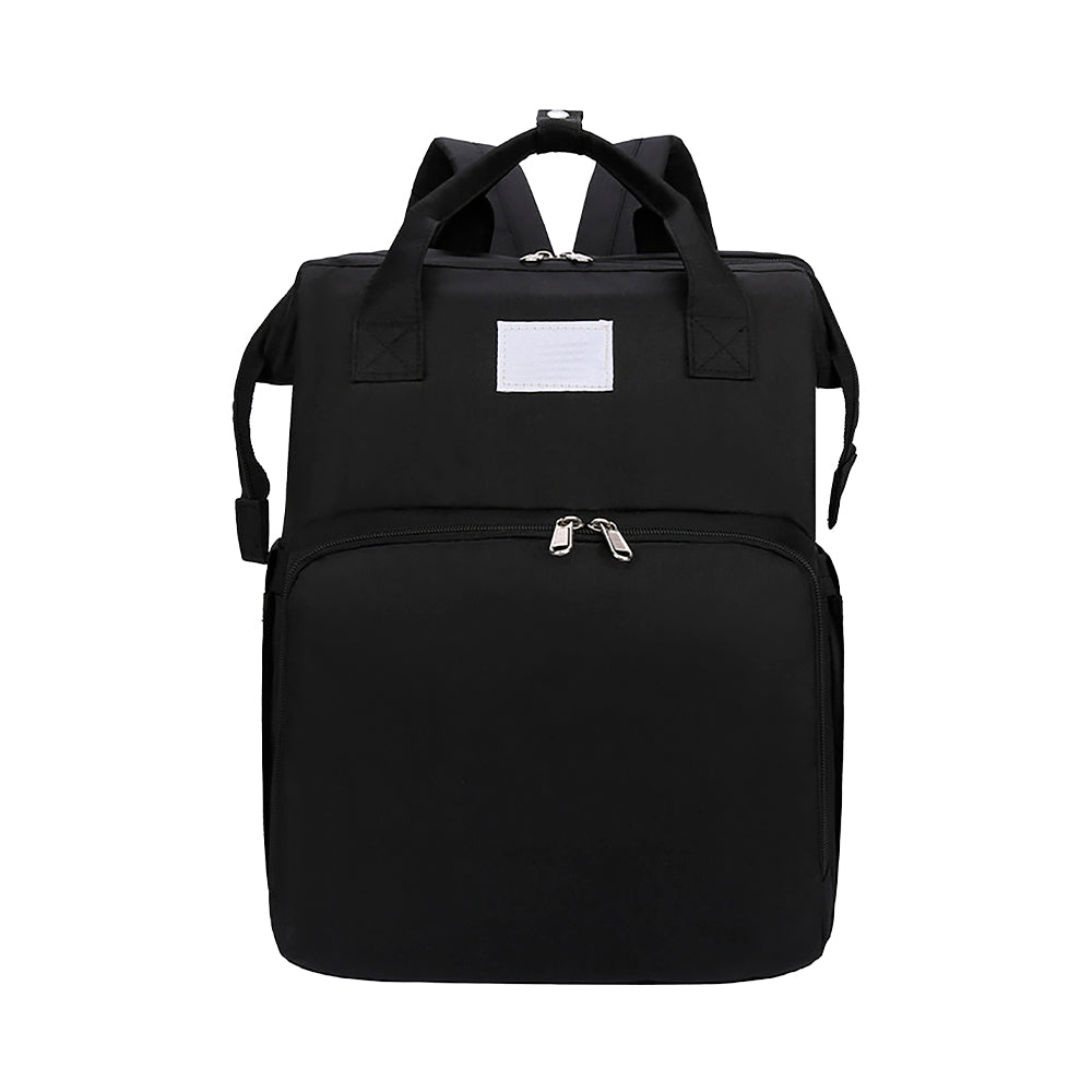 PAÑALERA MORRAL 3 EN 1 COLOR NEGRO