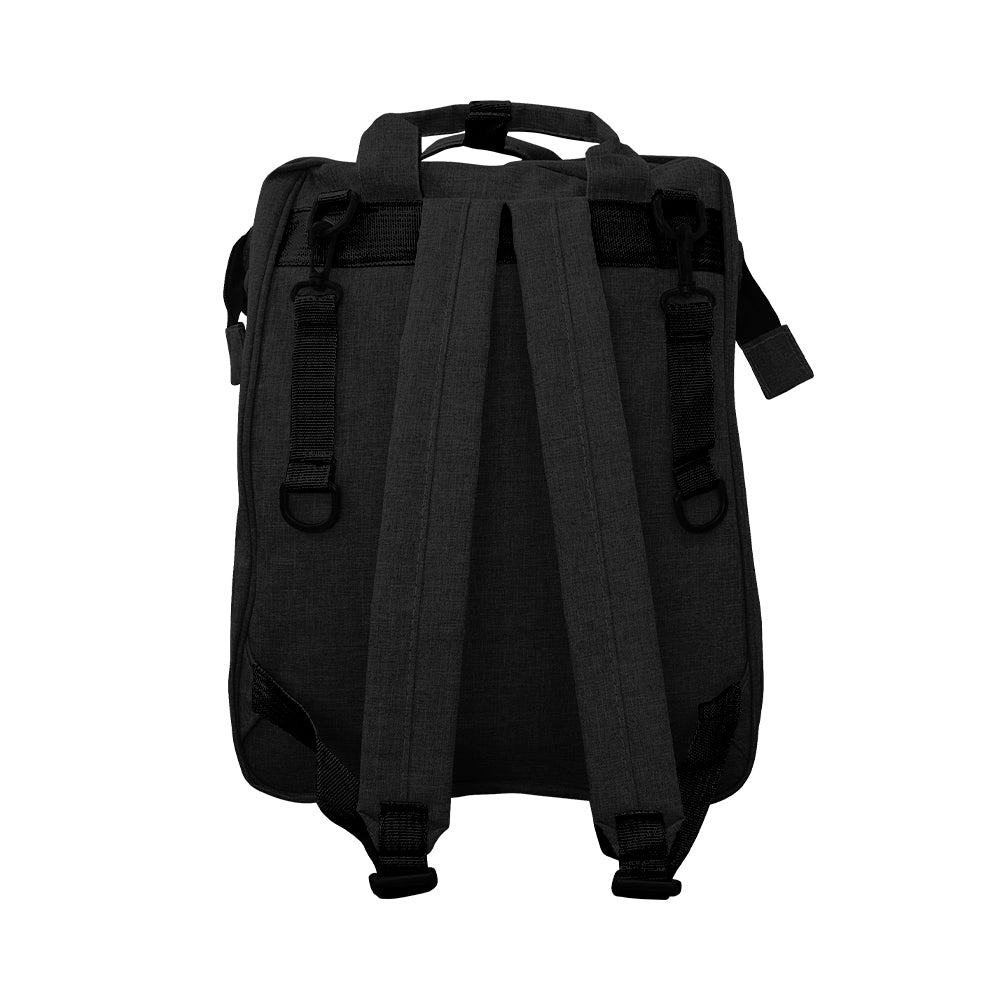 PAÑALERA MORRAL 3 EN 1 COLOR NEGRO