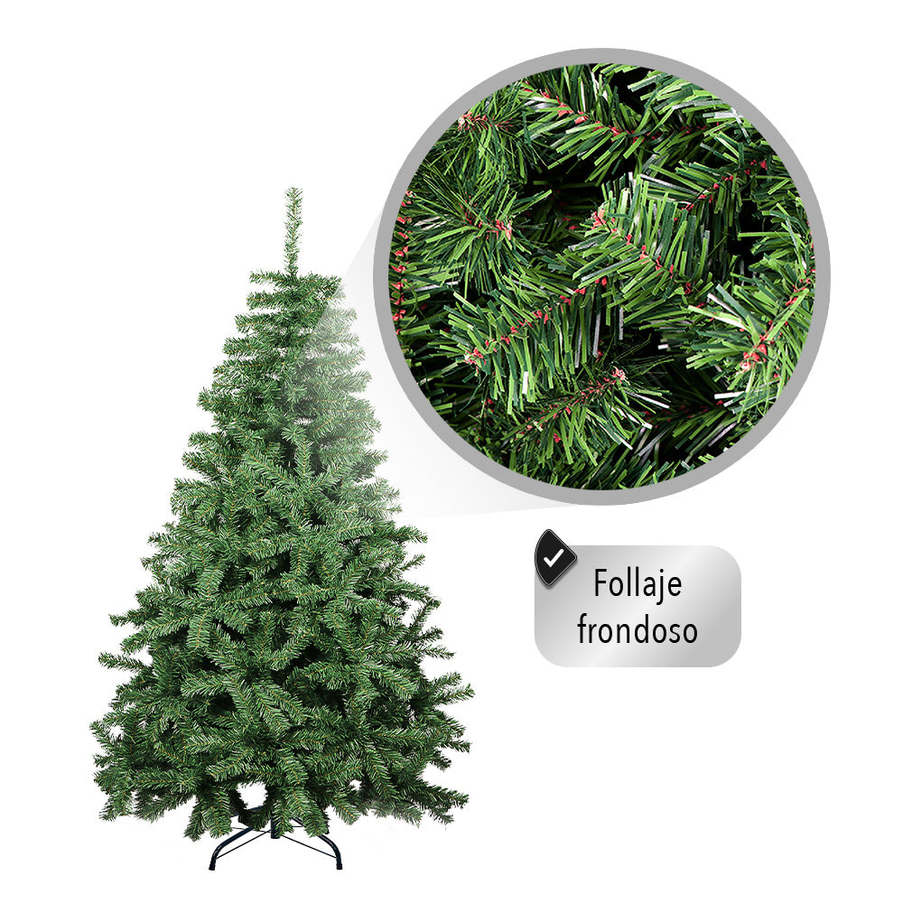 ÁRBOL ARTIFICIAL DE NAVIDAD VERDE 1.70 (SALDOS)