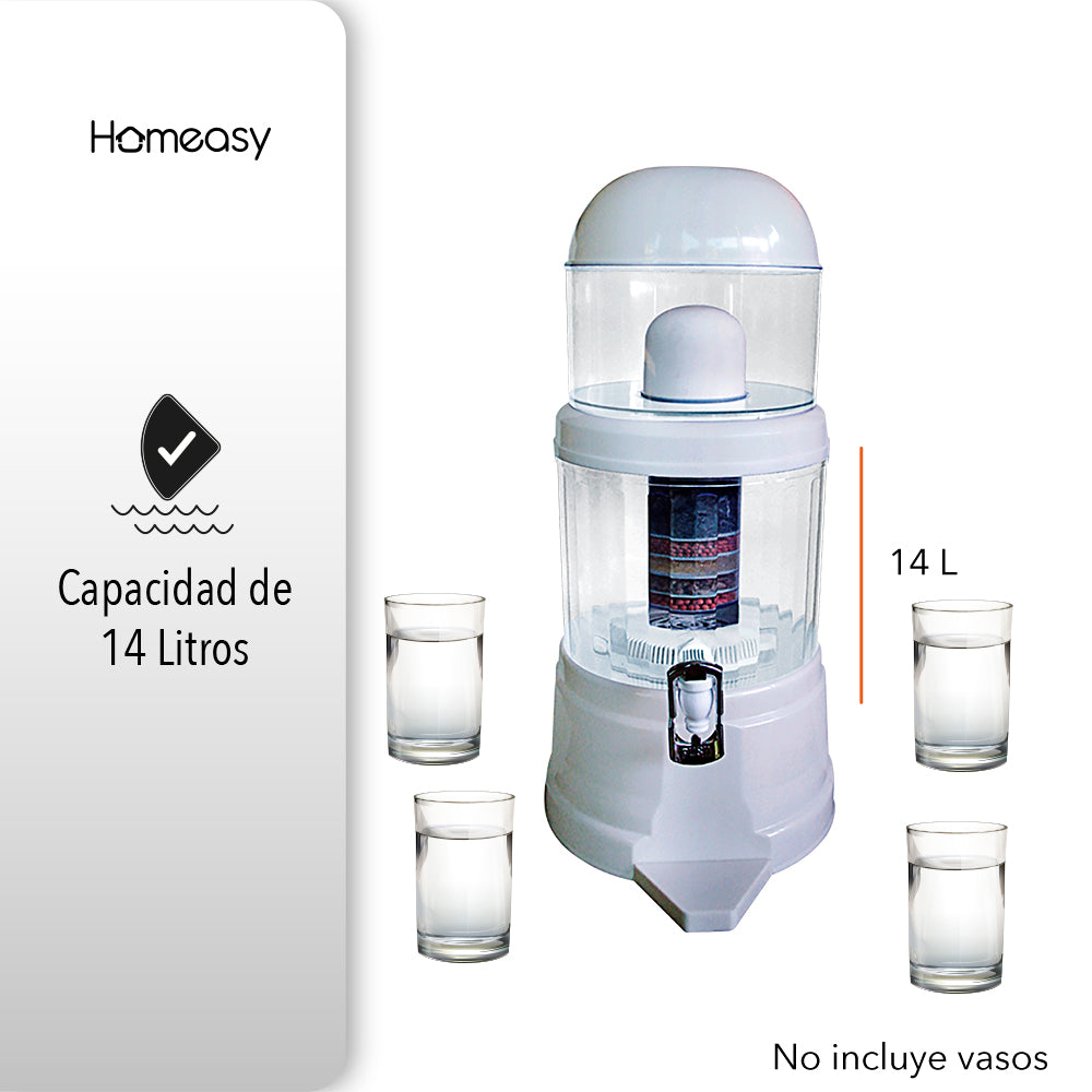 PURIFICADOR DE AGUA DE 14 LITROS (SALDOS)