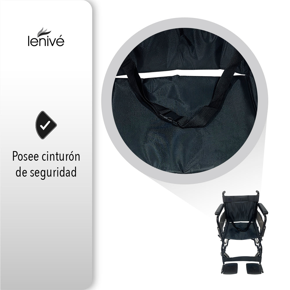 SILLA DE RUEDAS ERGONÓMICA PLEGABLE
