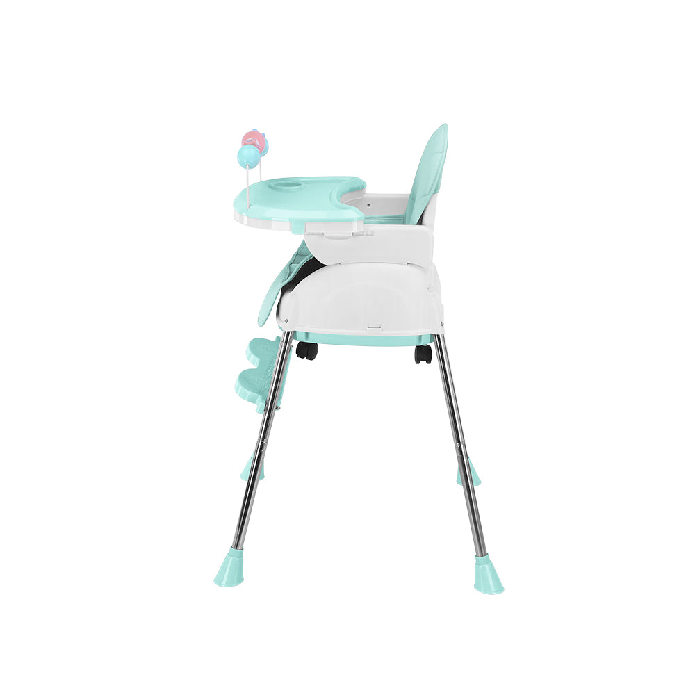 SILLA DE BEBÉ PARA COMER 3 EN 1 COLOR MENTA