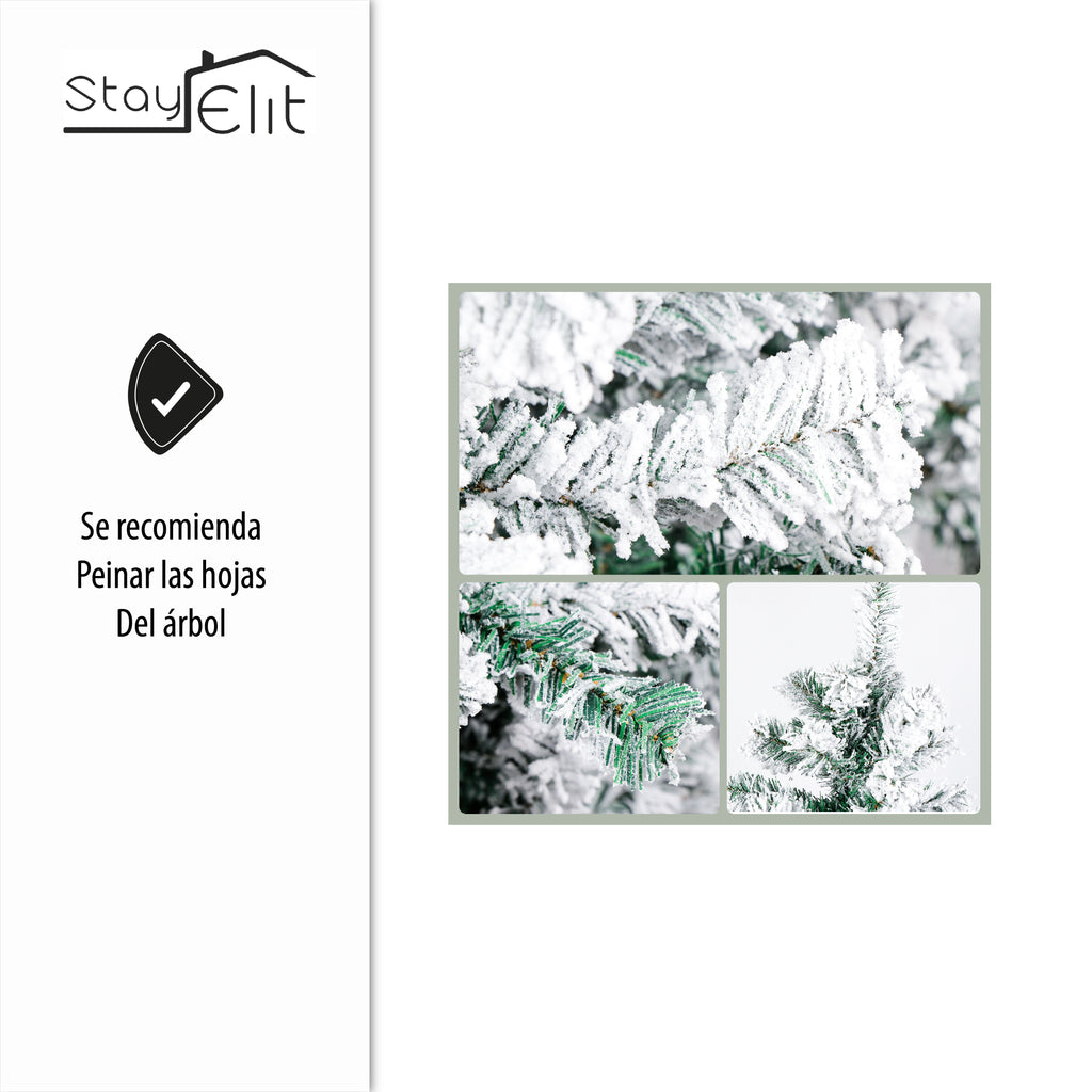 ÁRBOL ARTIFICIAL DE NAVIDAD NEVADO 1.70 (SALDOS)